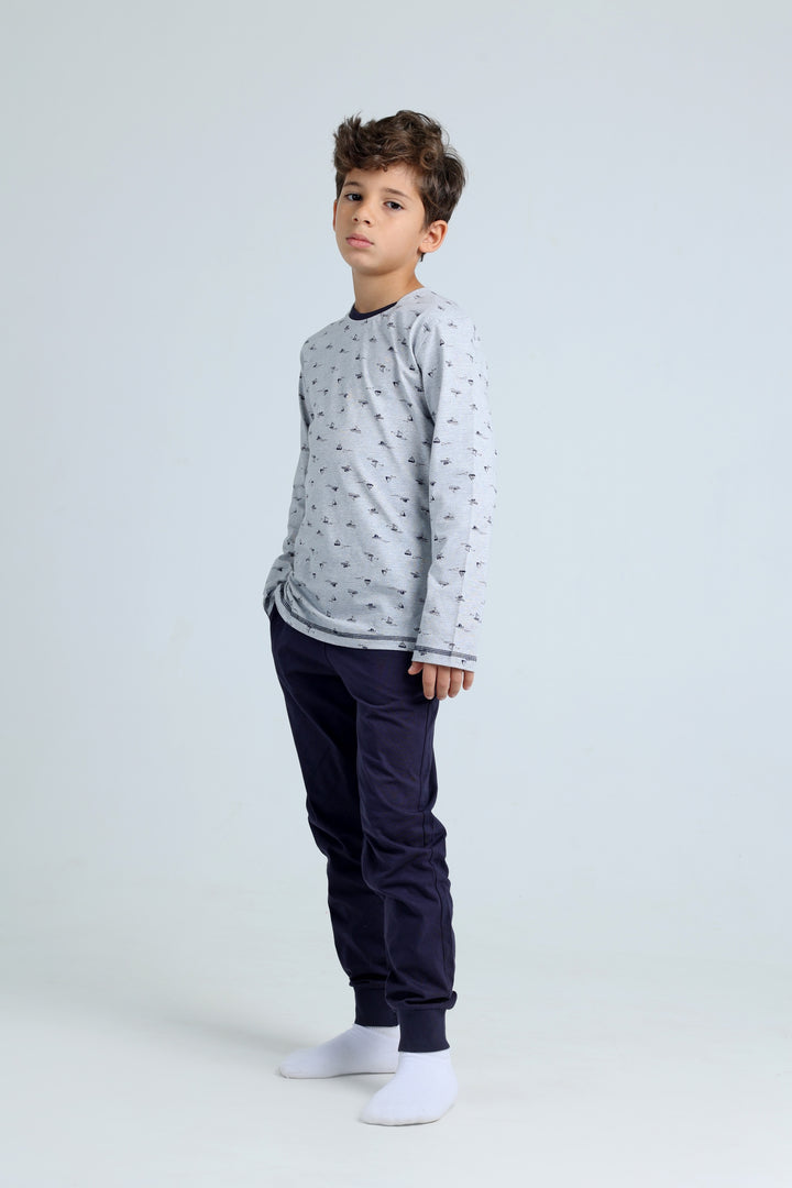 Round Printed Set
