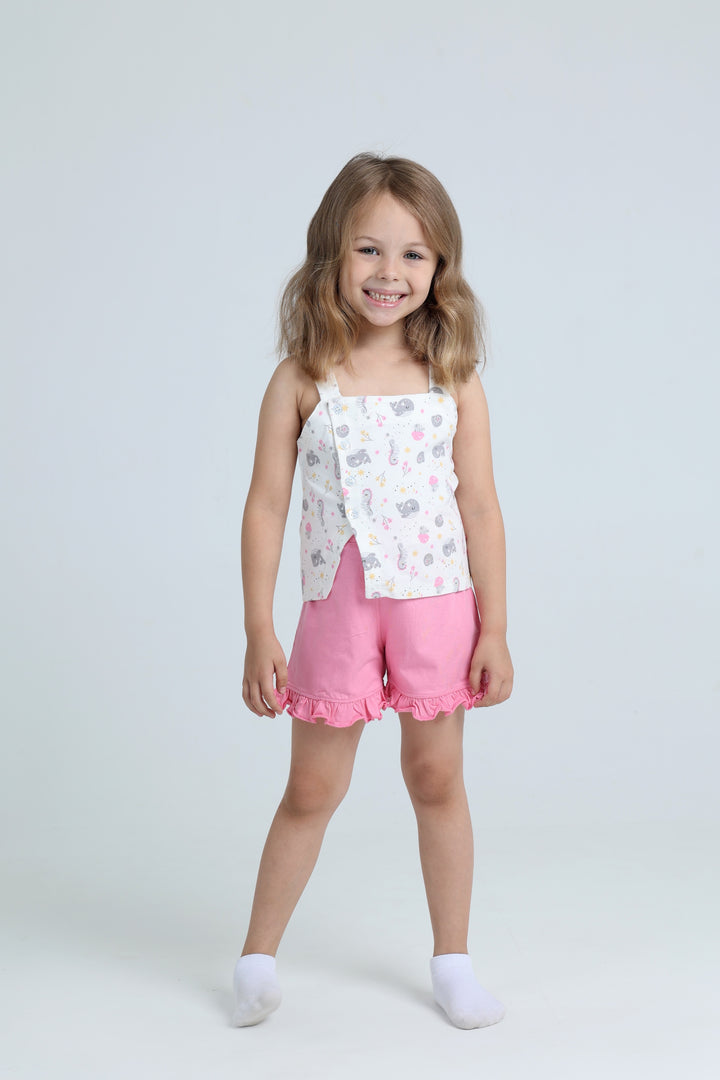 Rouned Printed Set