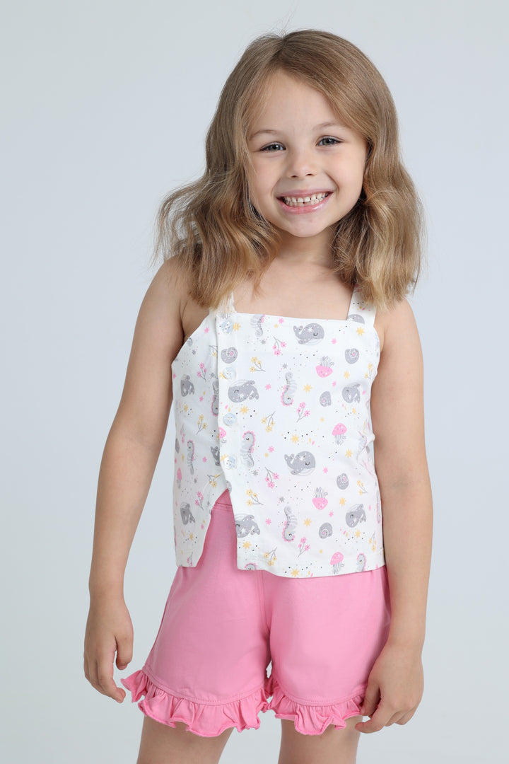 Rouned Printed Set