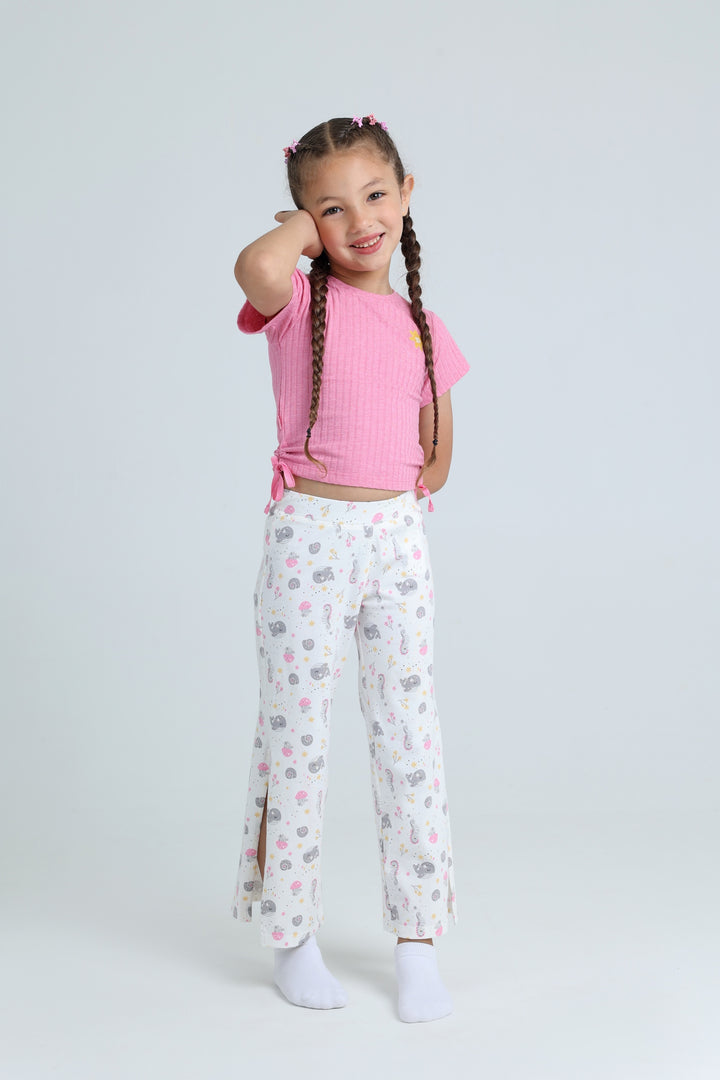 Rouned Printed Set
