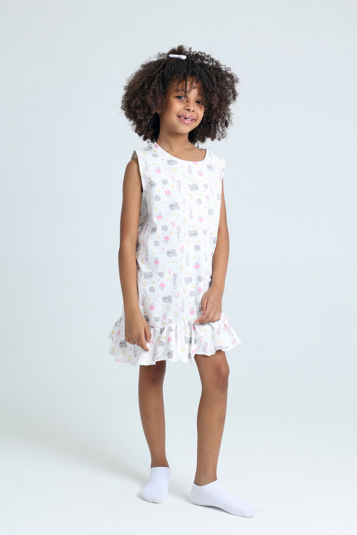 Printed Dress