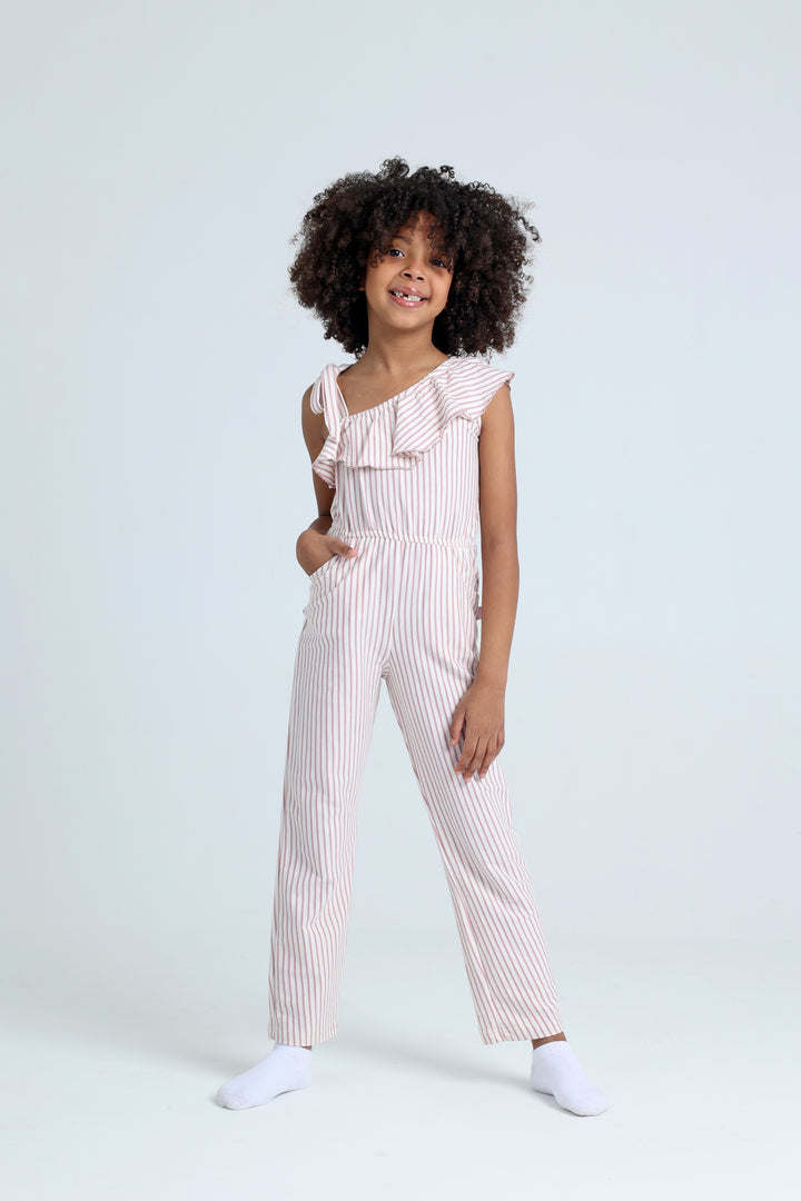 Stripe Jumpsuit
