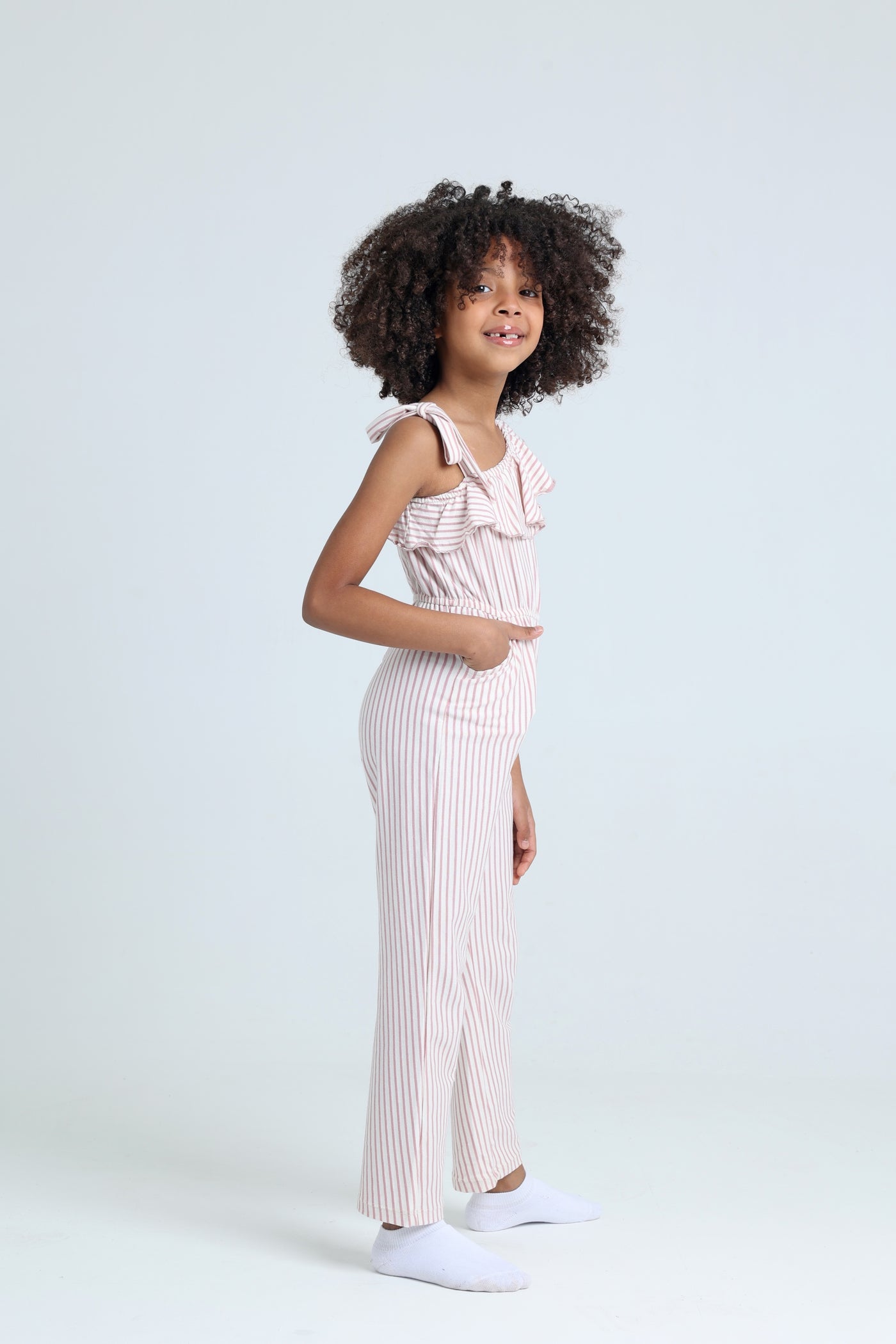 Stripe Jumpsuit