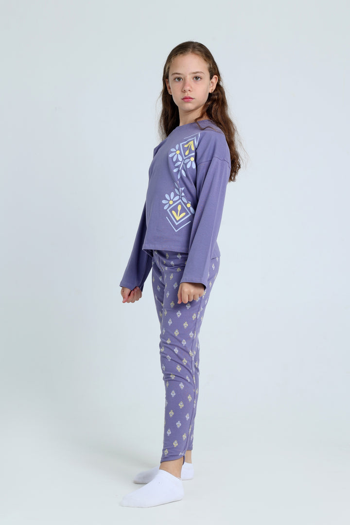 Round Printed Set