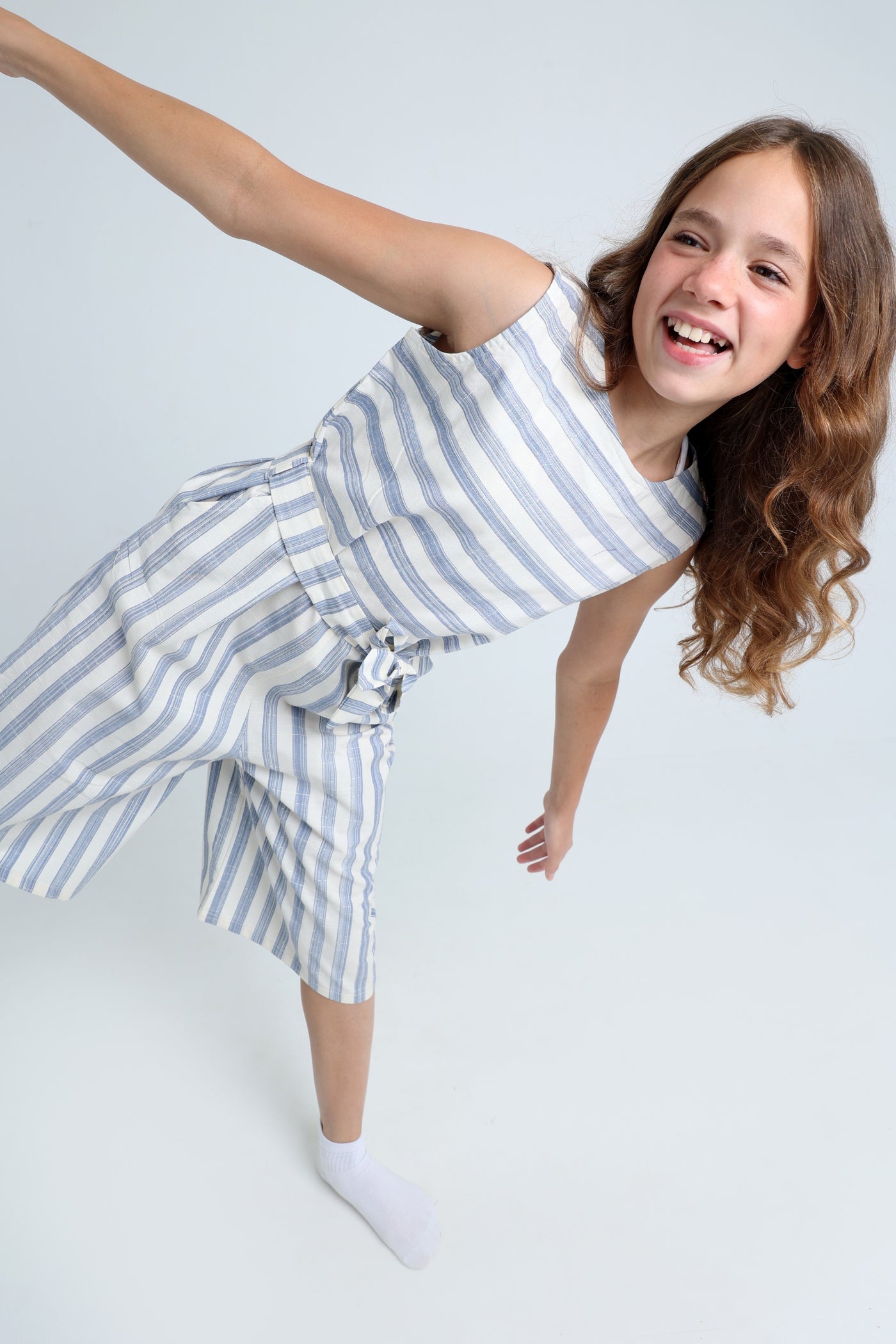 Stripe Jumpsuit
