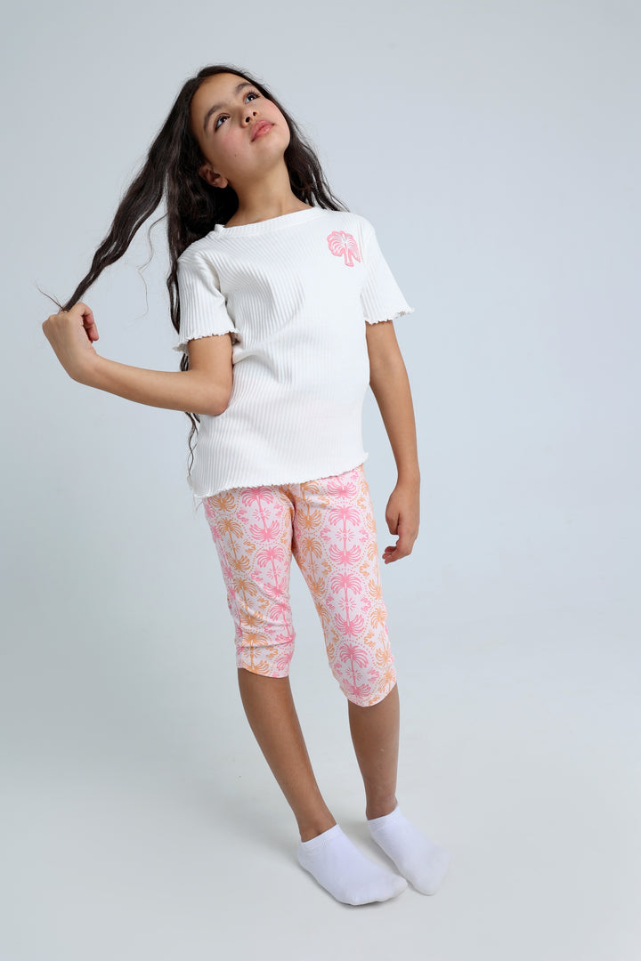 Round Printed Set