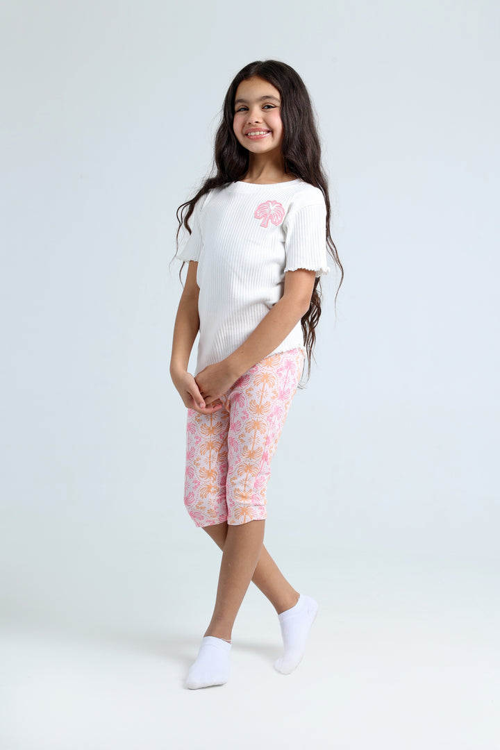 Round Printed Set