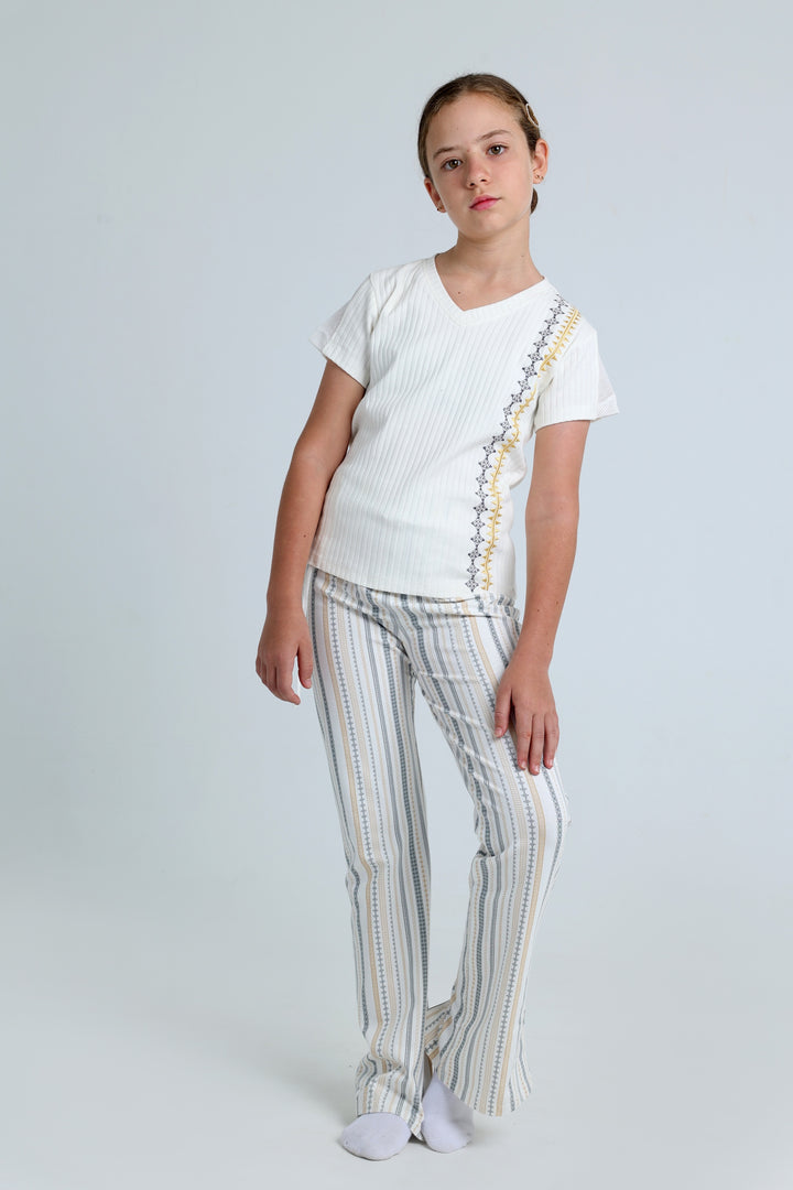 Round Printed Set
