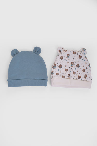 Printed Baby Beanie P/2