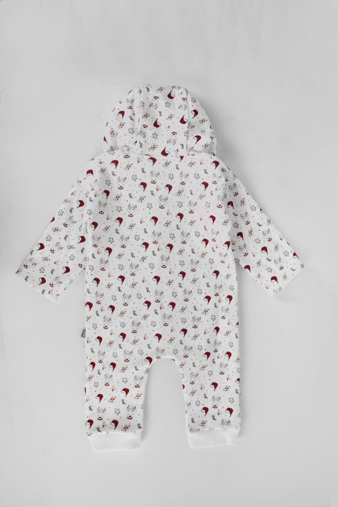 Hooded Printed Jumpsuit