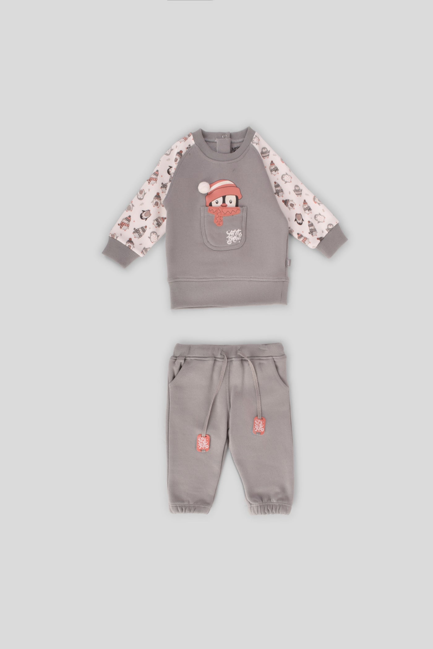 Round Printed Pajama Set