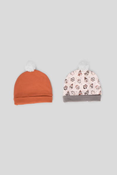 Printed Baby Beanie P/2