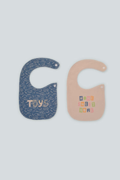 Printed Baby Bib P/2