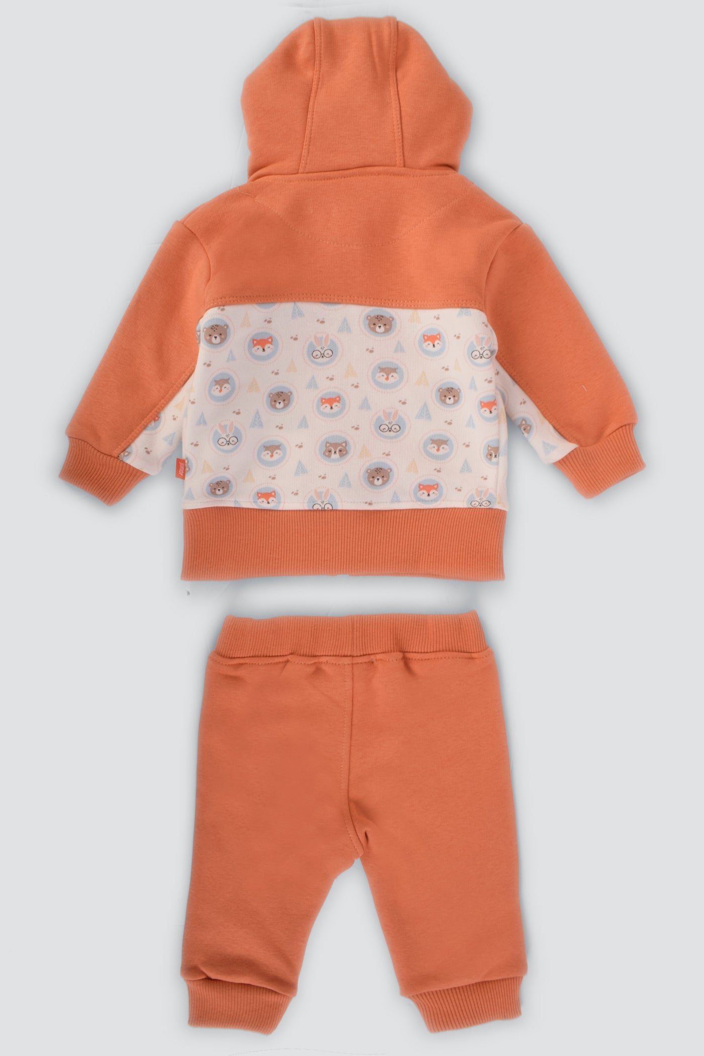 Hooded Printed Pajama Set