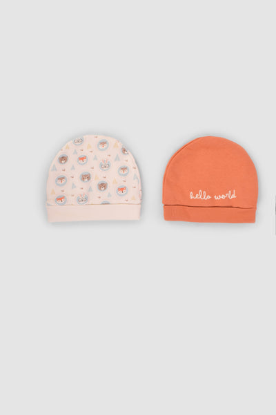 Printed Baby Beanie P/2