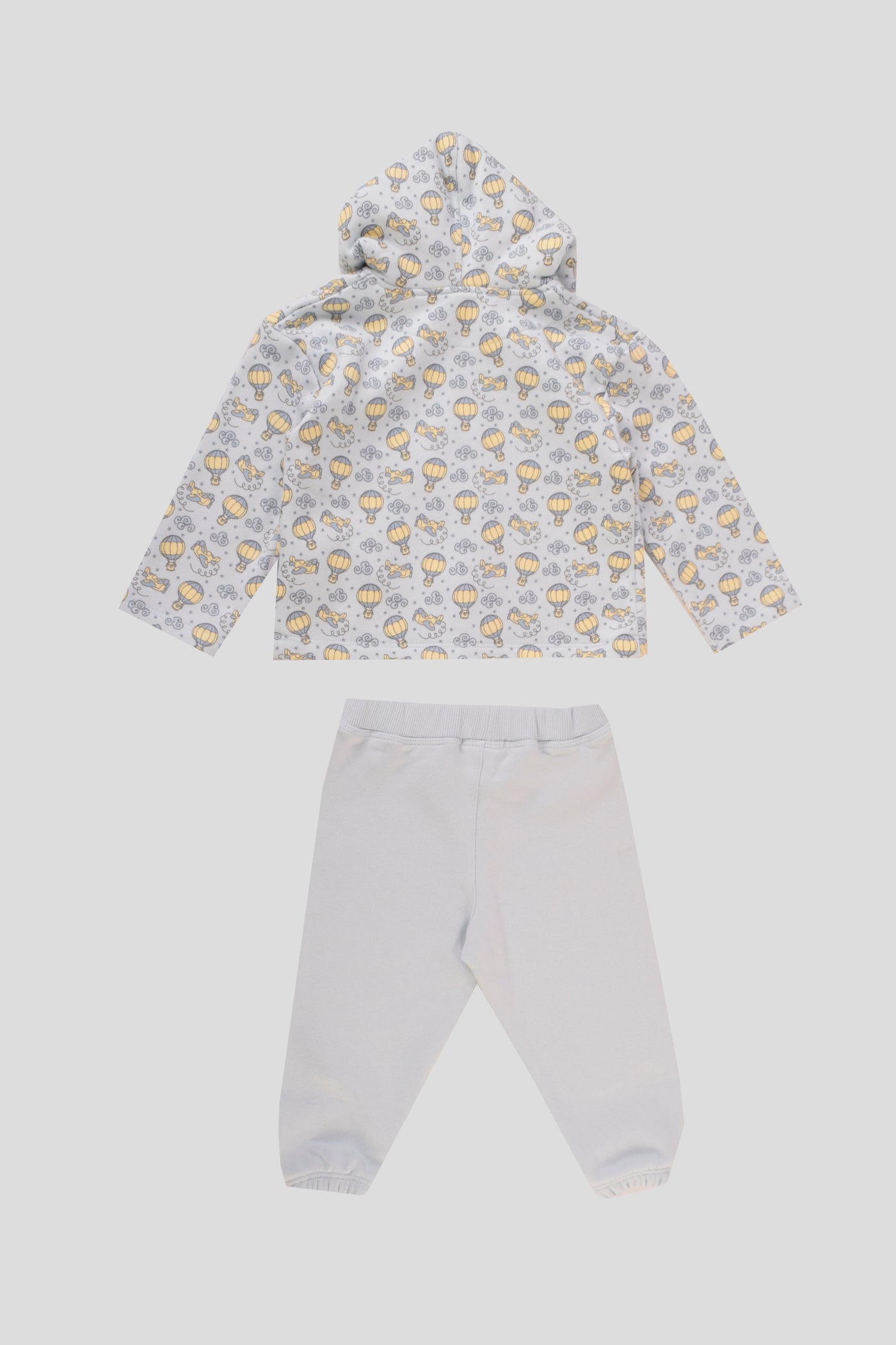 Hooded Printed Pajamas Set