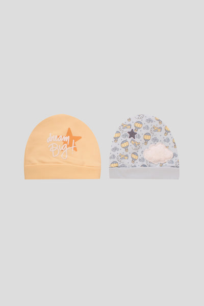 Printed Baby Beanie P/2