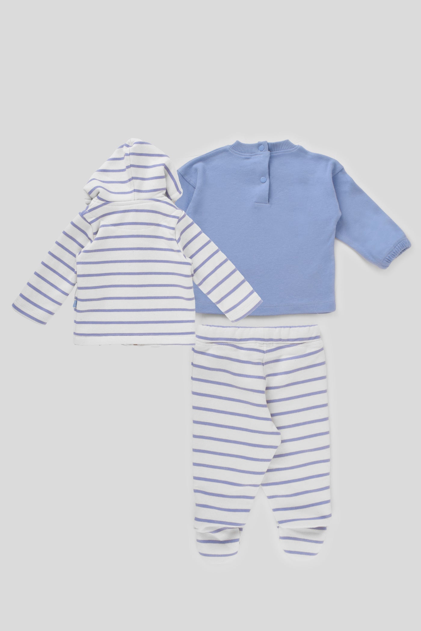 Round Stripe Pajama Set