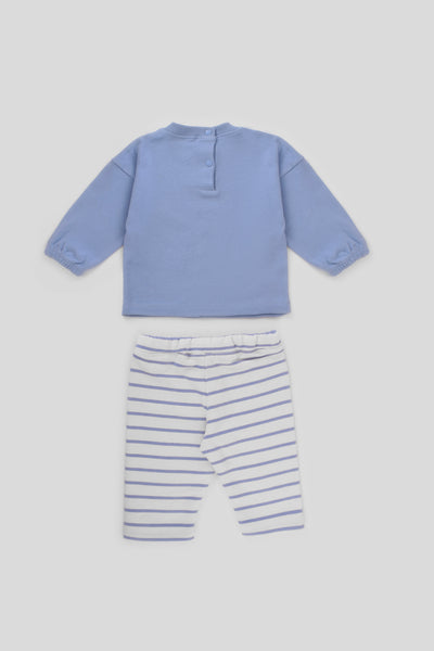 Round Stripe Pajama Set