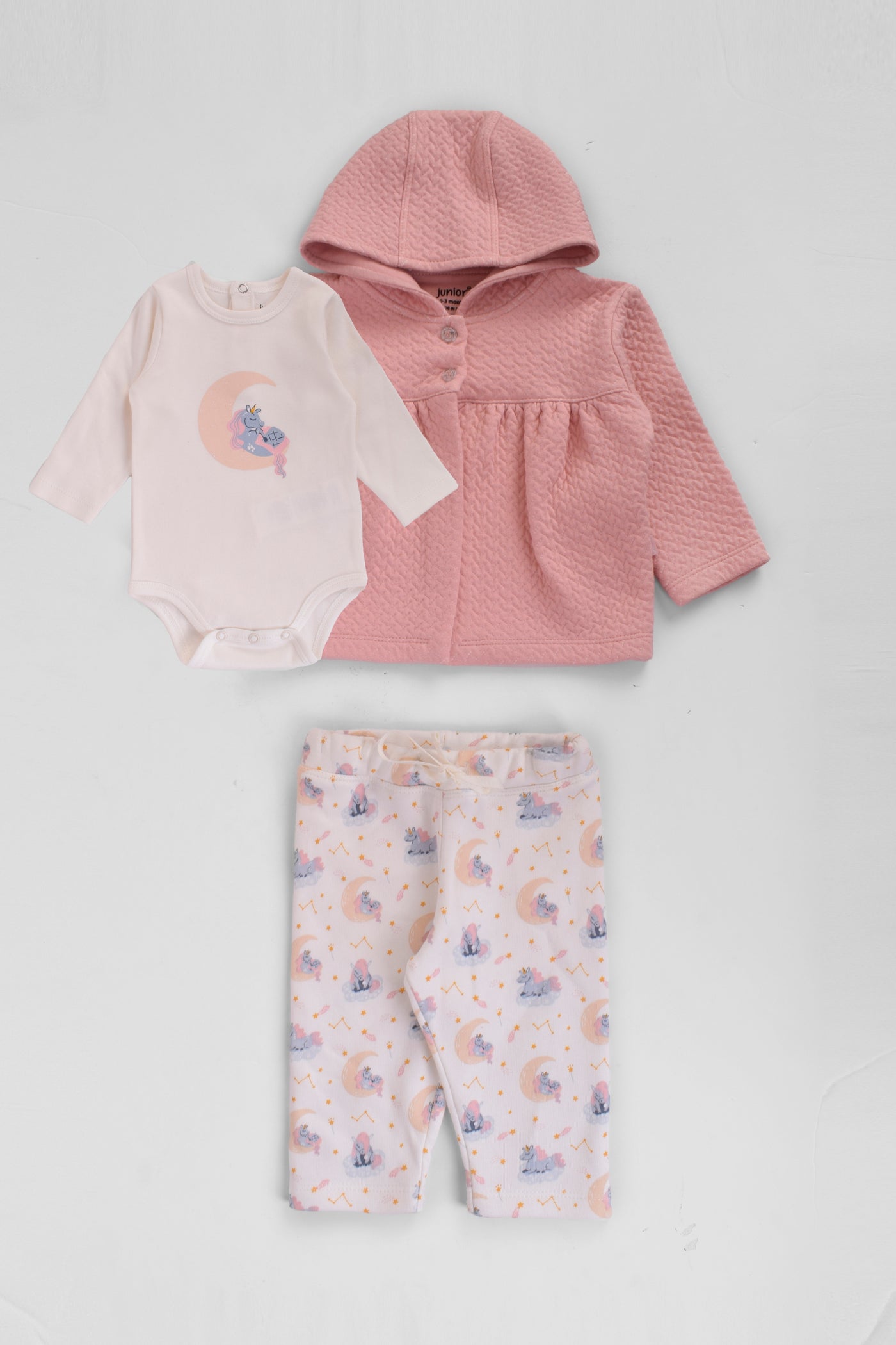 Hooded Printed Pajama Set