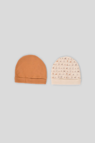 Printed Baby Beanie P/2