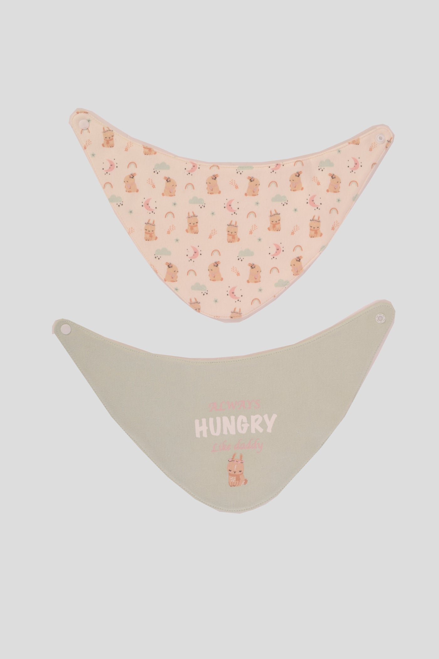 Printed Baby Bib P/2