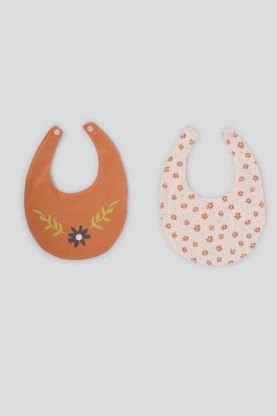 Printed Baby Bib P/2