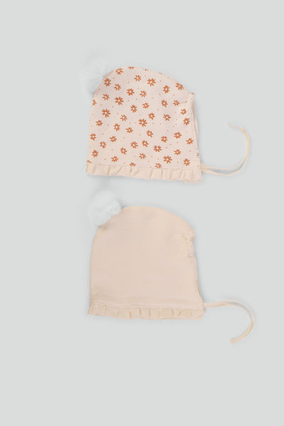 Printed Baby Beanie P/2