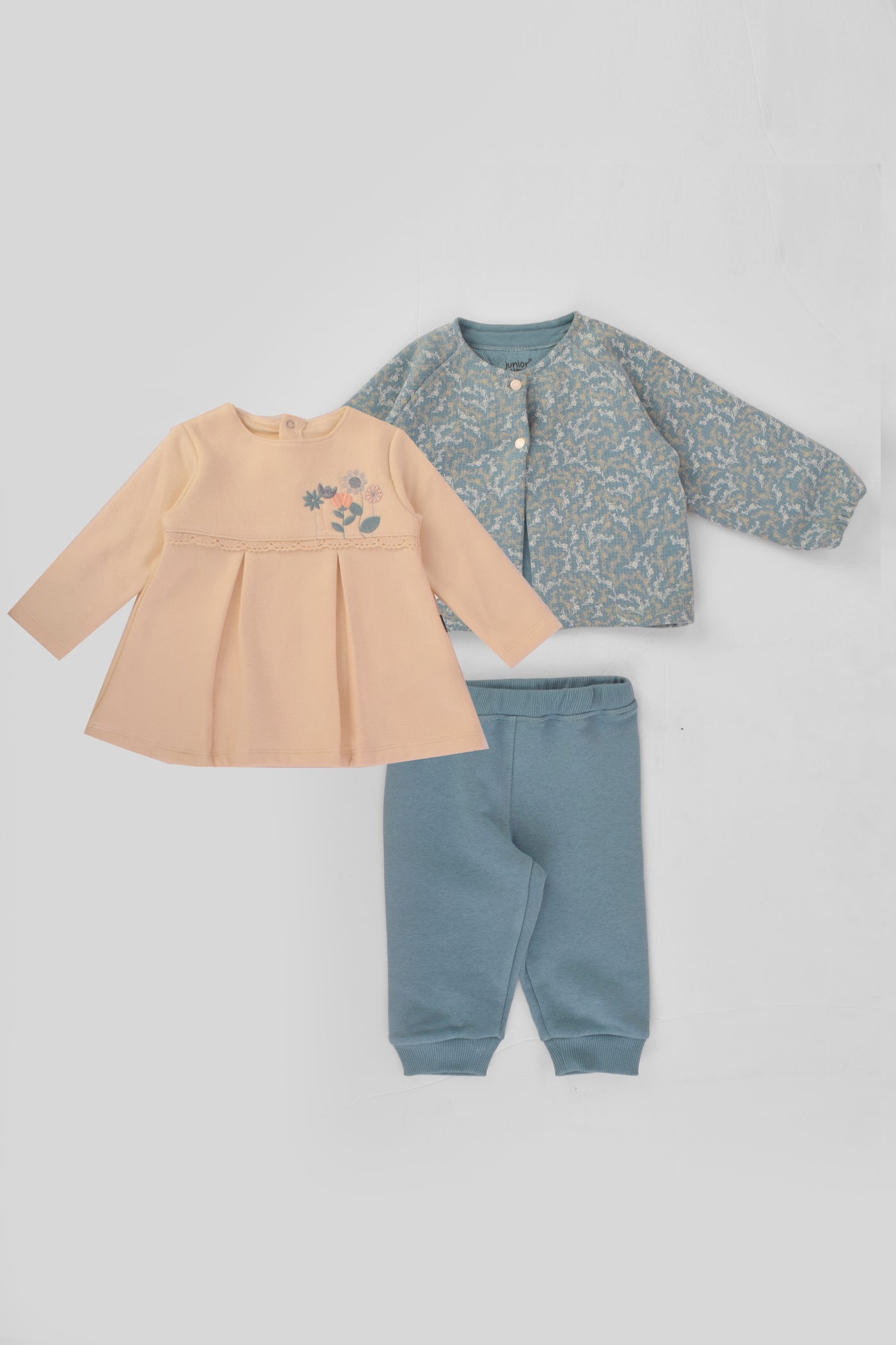 Round Printed Pajamas Set