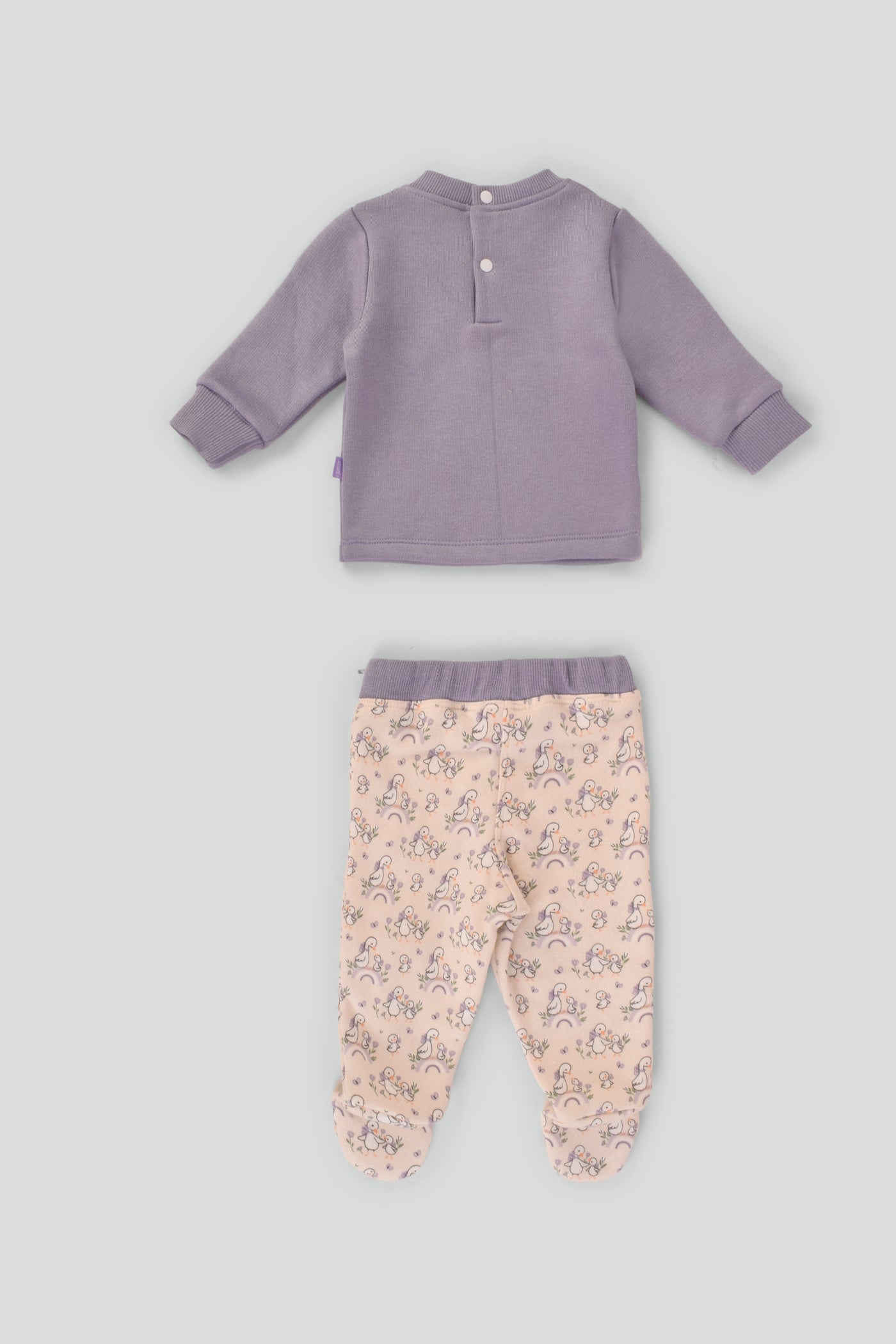 Round Printed Pajama Set