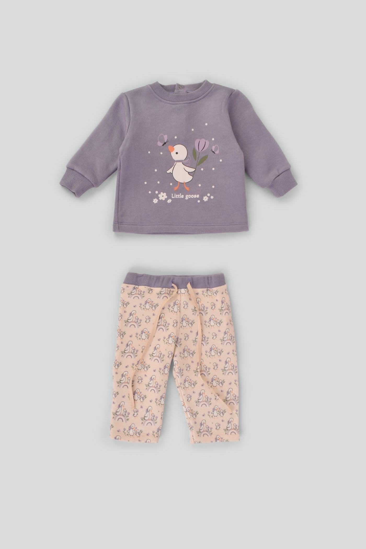 Round Printed Pajama Set