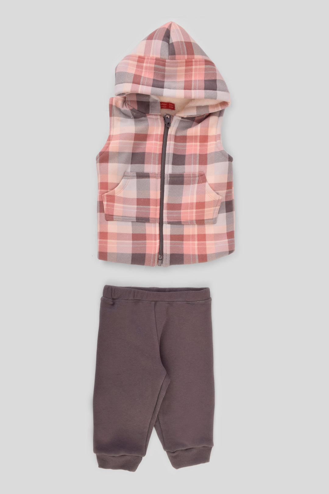 Hooded Printed Pajamas Set
