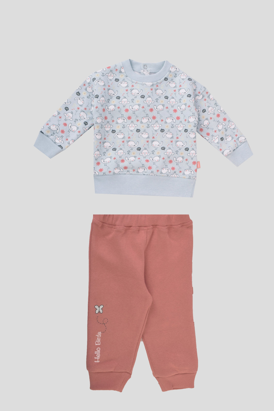 Round Printed Pajamas Set