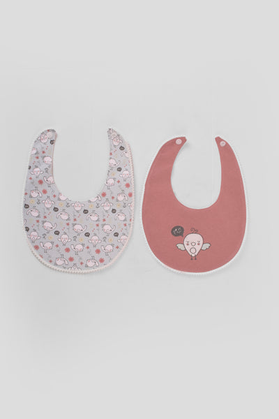 Printed Baby Bib P/2