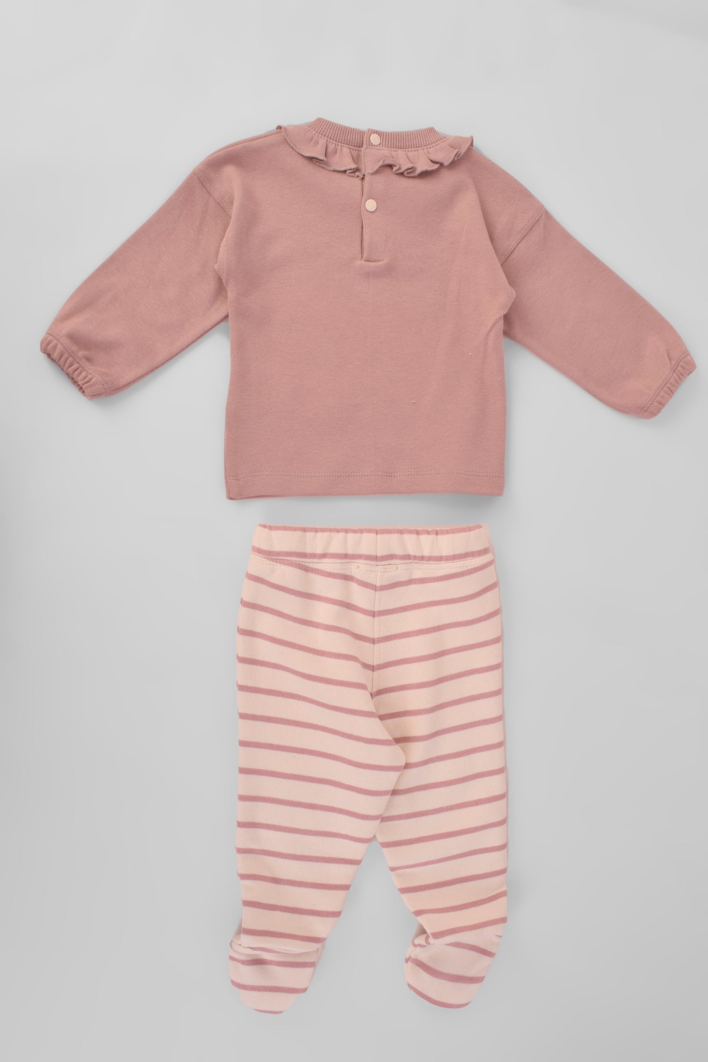 Hooded Stripe Pajama Set