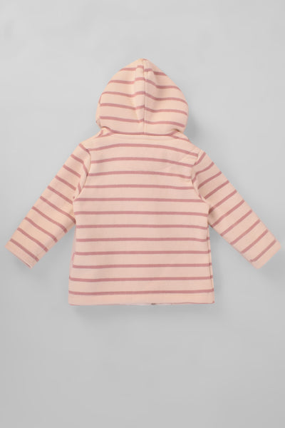 Hooded Stripe Pajama Set