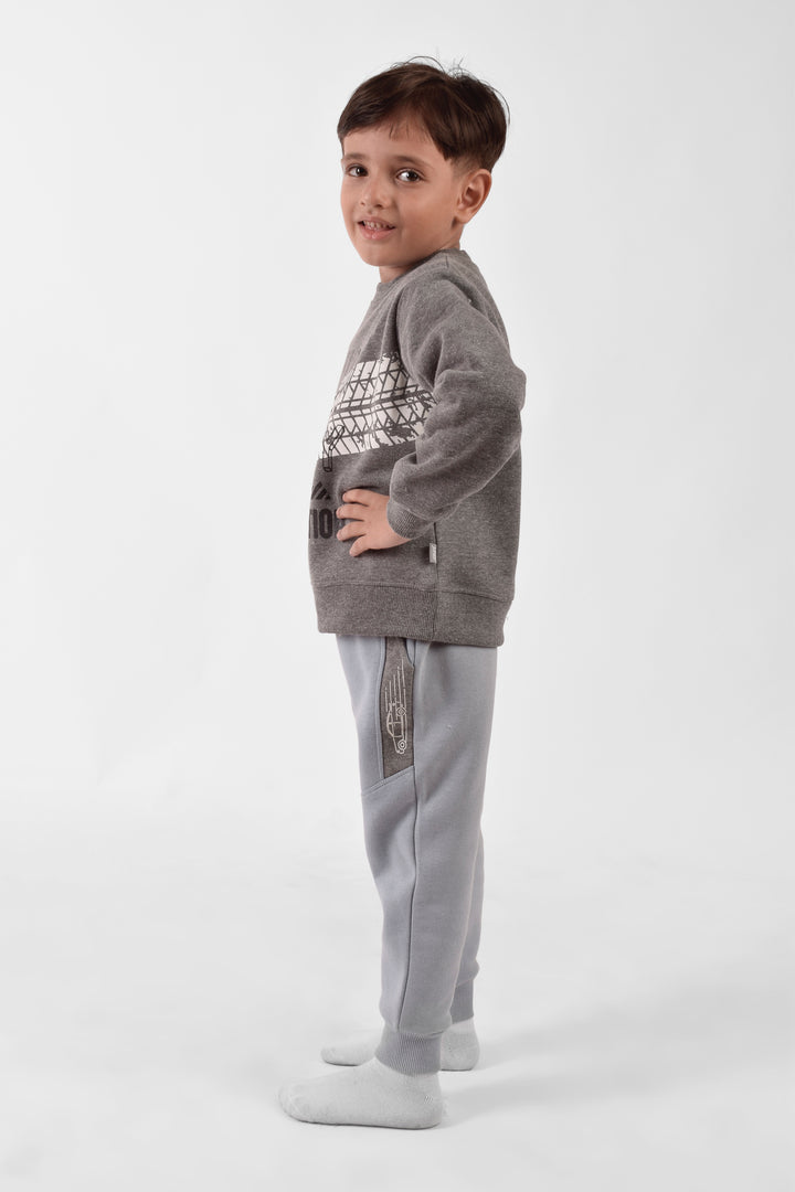 Round Printed Pajamas Set