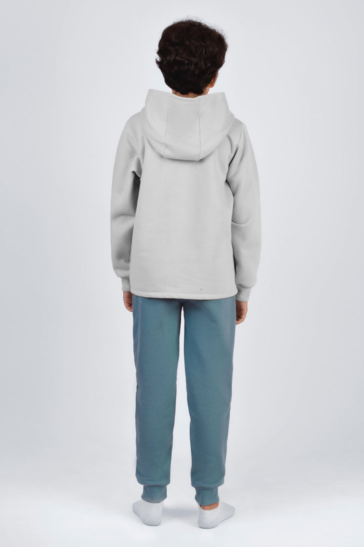 Hooded Printed Pajamas Set
