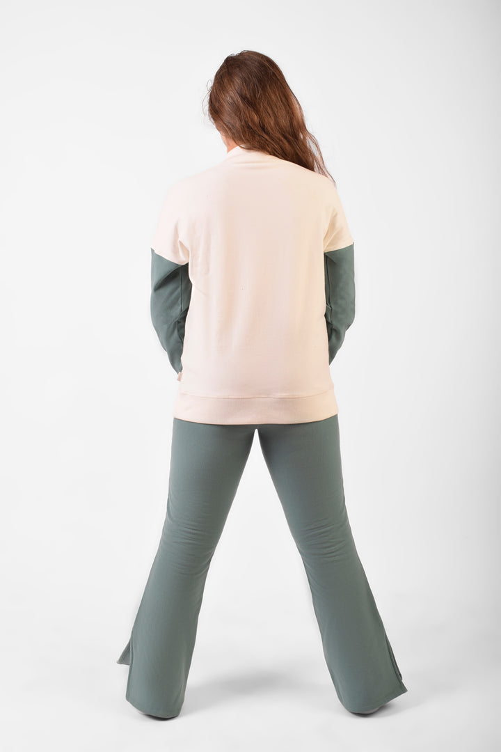 High Collar Pajamas Set
