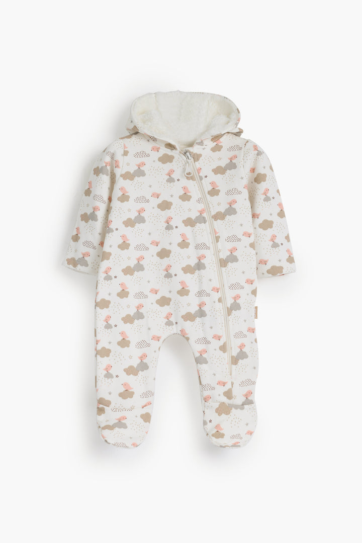 Hooded Printed Jumpsuit 22251732