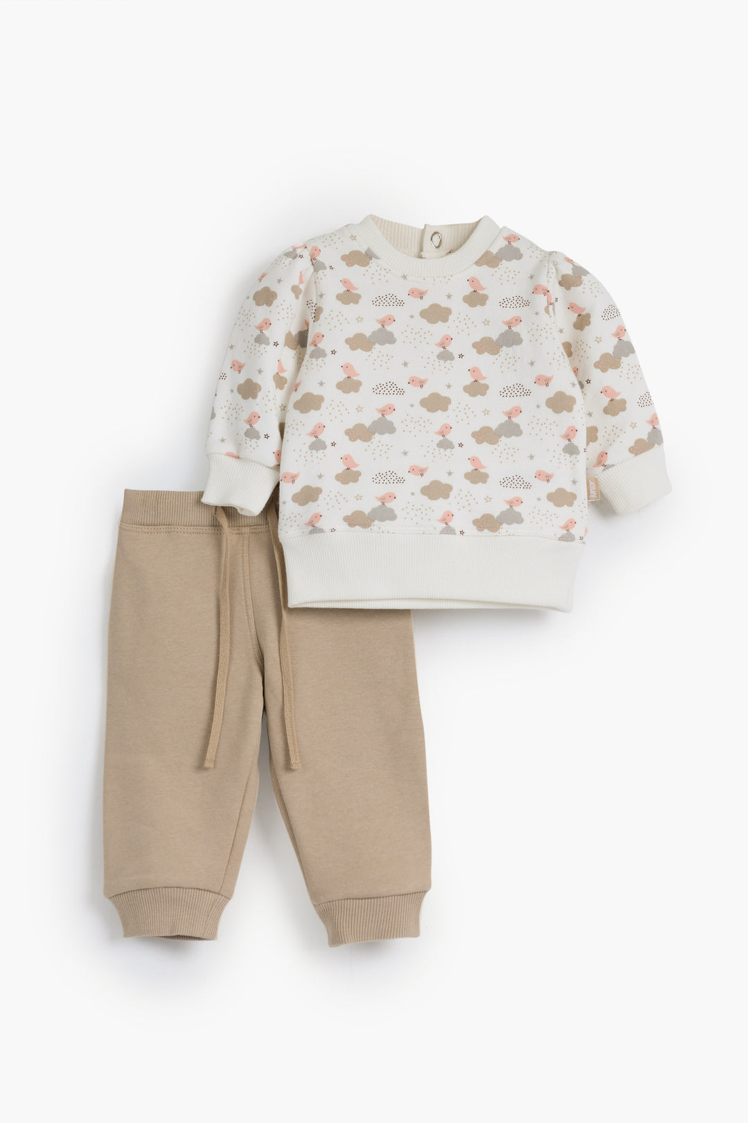 Round Printed Pajamas Set 22251733