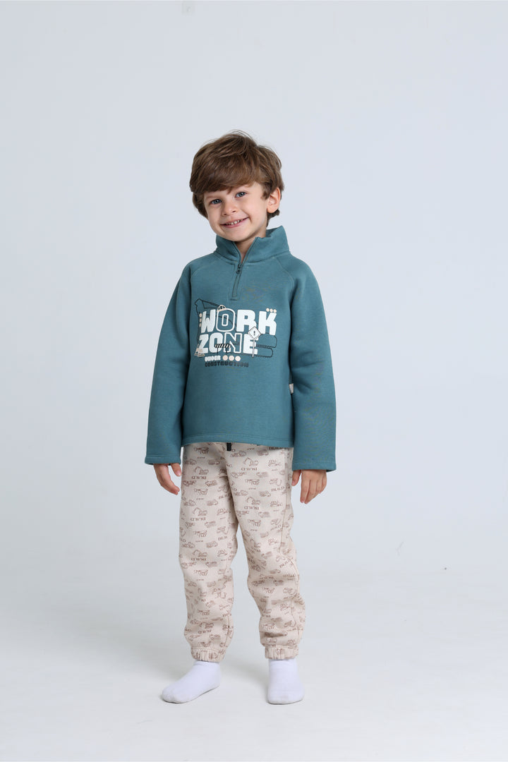 Printed Pajamas Set 22253009