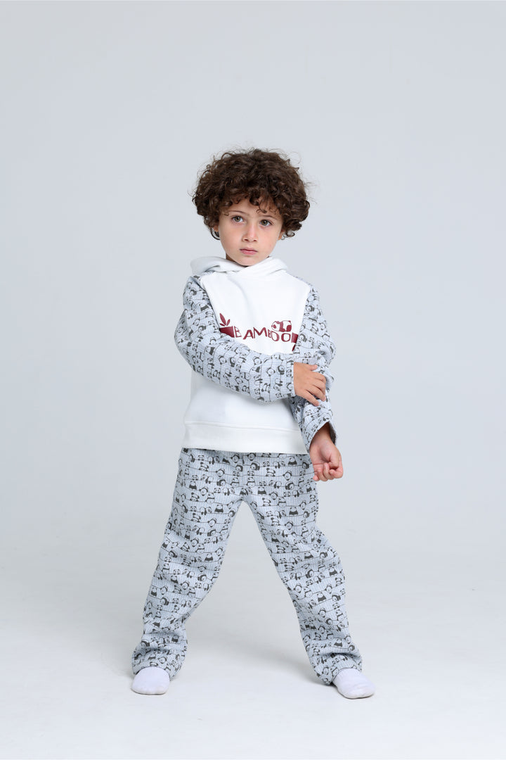 Hooded Pajamas Set 22253013