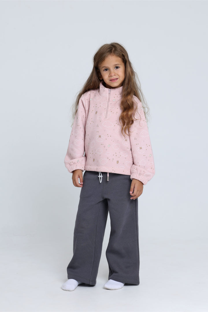 High Collar Pajamas Set 22253413