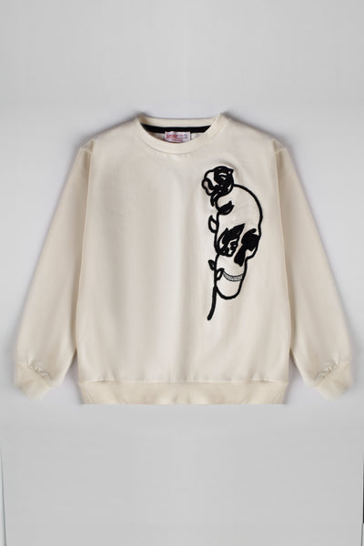 Printed Long Sleeve Sweat Shirt