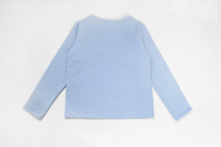 Printed Long Sleeve Blouse