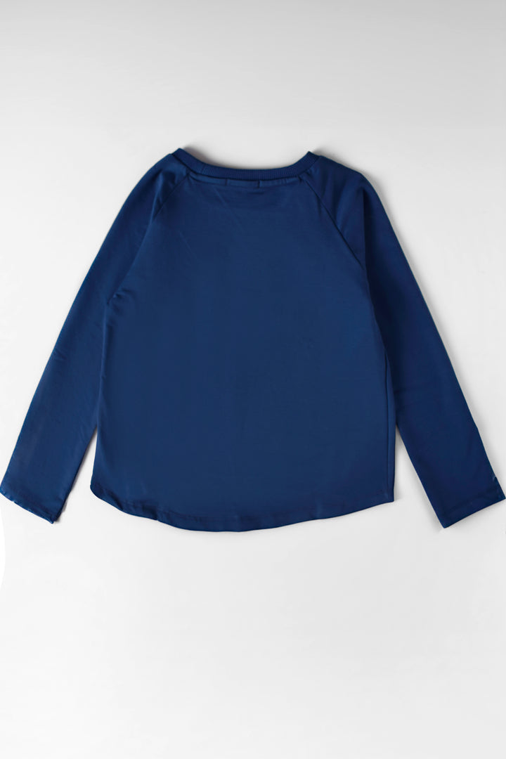 Printed Long Sleeve Blouse