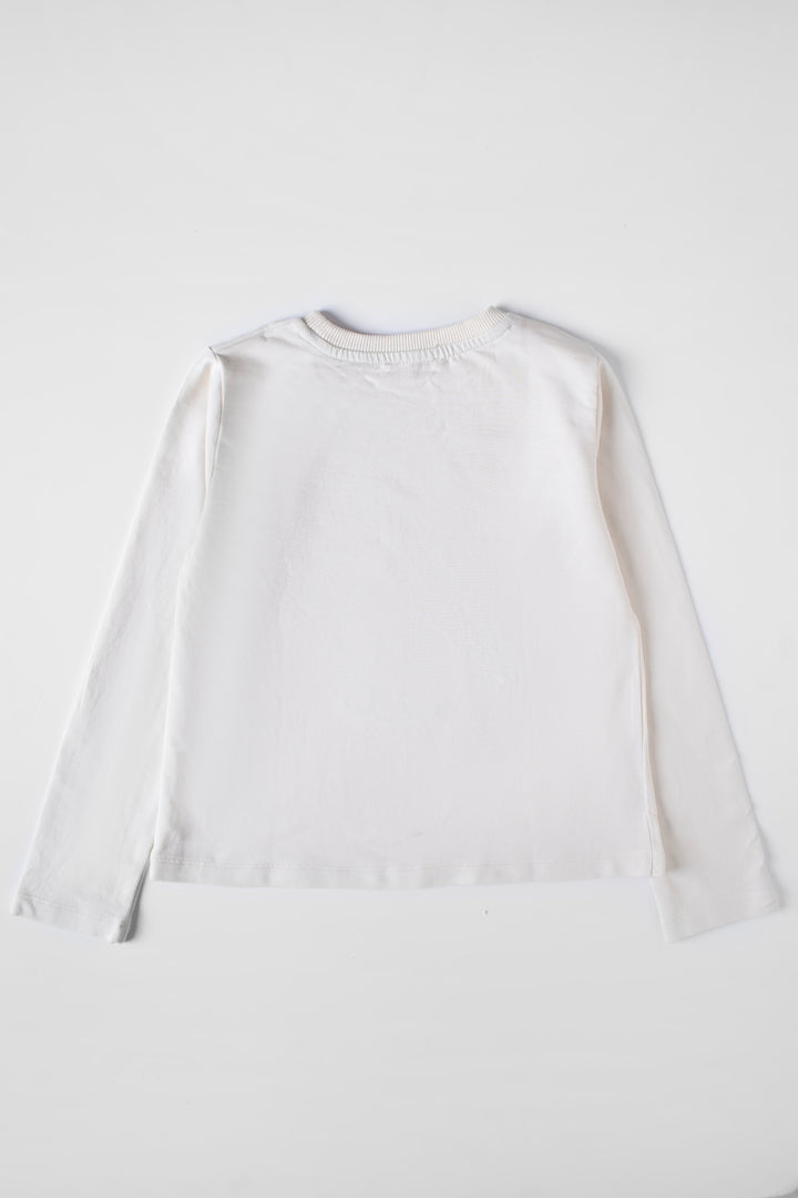 Printed Long Sleeve Sweat Shirt