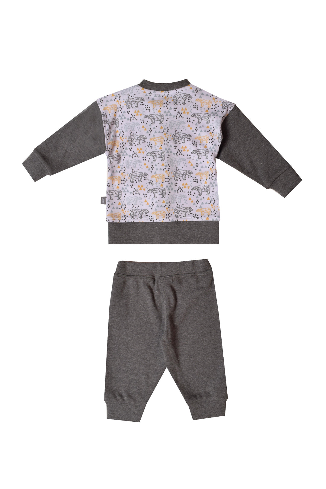 Printed Long Sleeve Pajamas Set