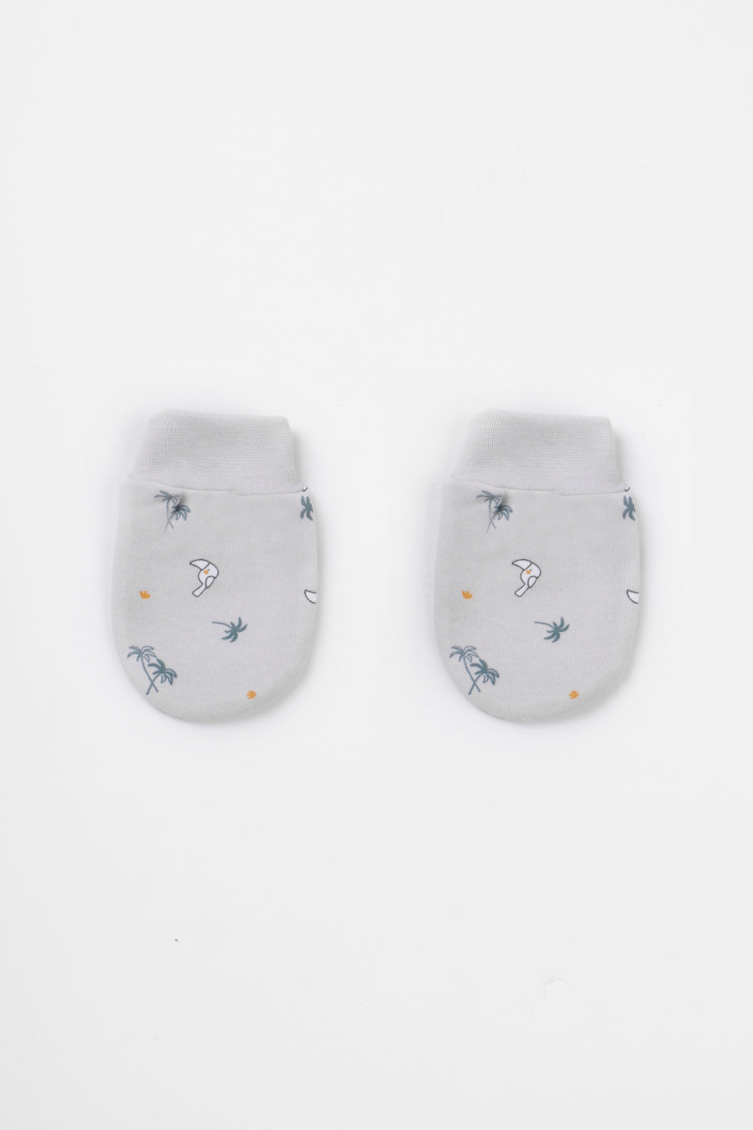 Printed Baby Mittens P/2